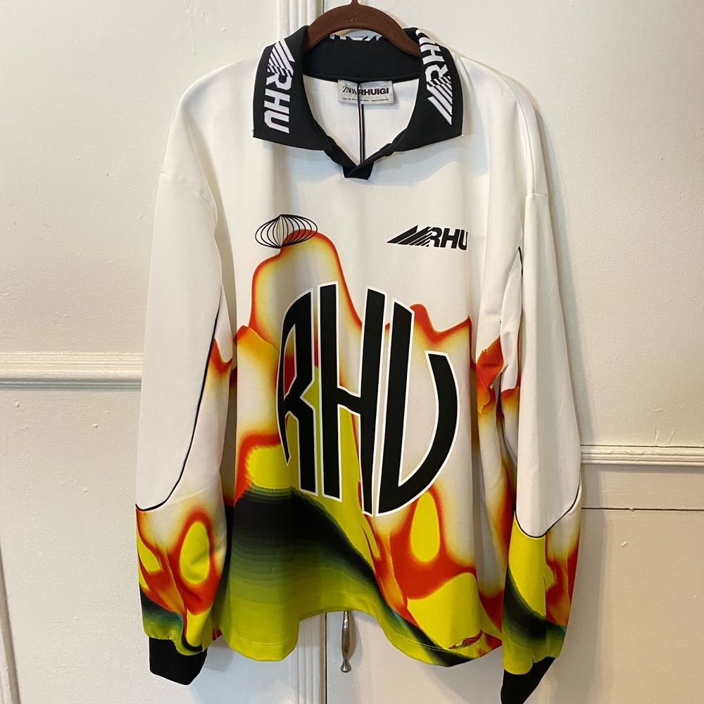 Rhuigi Villaseñor Rhedesigning Human Uniform RHU x Zara Collab Long Sleeve